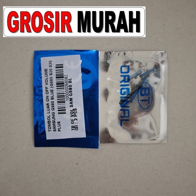 Tombol Luar On Off Volume Samsung G980 Blue (g985 S20 S20 Plus)