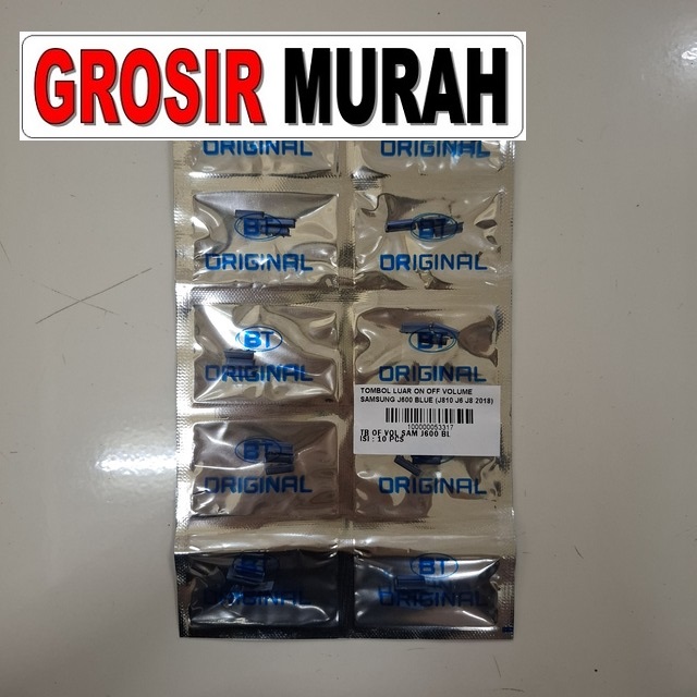 Tombol Luar On Off Volume Samsung J600 Blue (j810 J6 J8 2018)