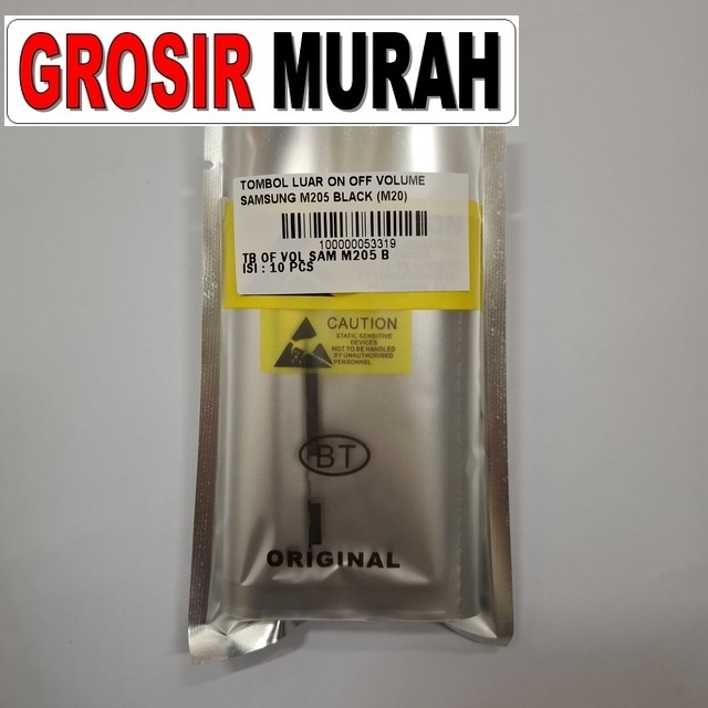 Tombol Luar On Off Volume Samsung M205 Hitam