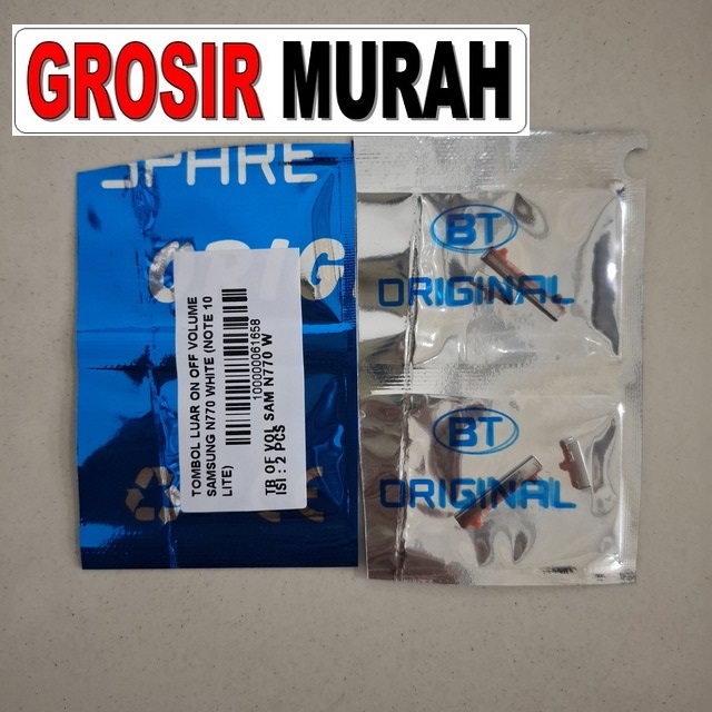 Tombol Luar On Off Volume Samsung N770 White (note 10 Lite)