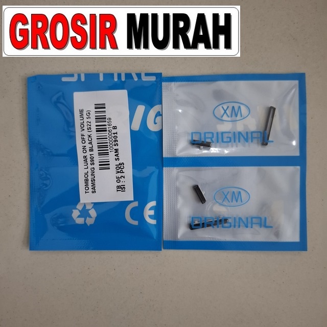Tombol Luar On Off Volume Samsung S901 Black (s22 5g)