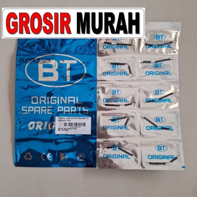 Tombol Luar On Off Volume Vivo V9 Black (y85)