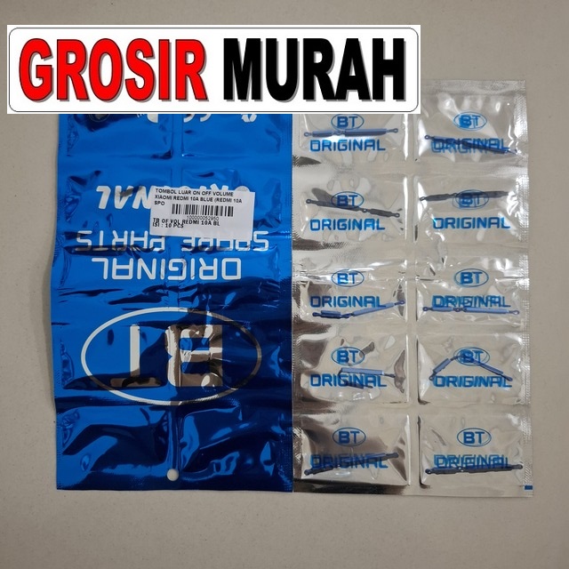 Tombol Luar On Off Volume Xiaomi Redmi 10a Blue (redmi 10a Sport)