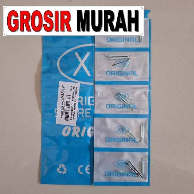 Tombol Luar On Off Volume Xiaomi Redmi 12c Green (poco C55)