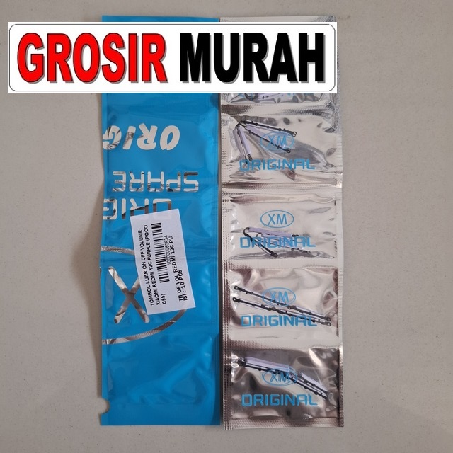 Tombol Luar On Off Volume Xiaomi Redmi 12c Purple (poco C55)