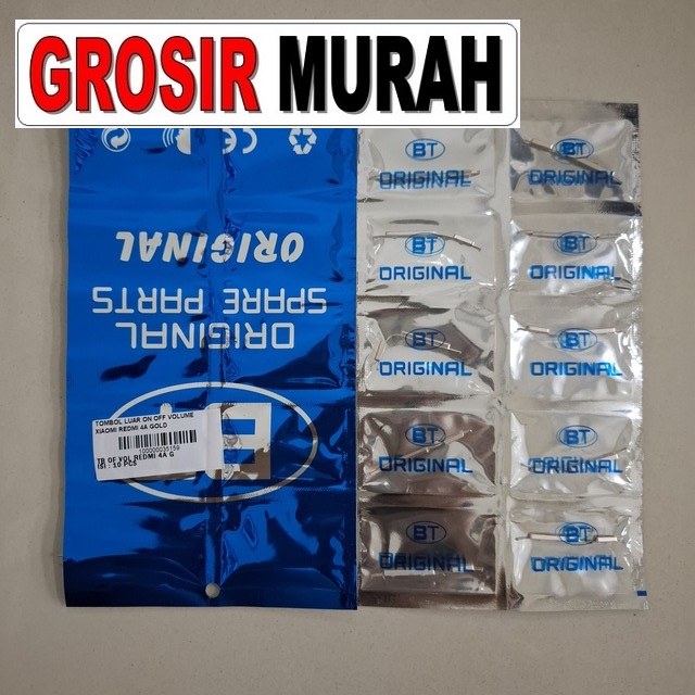Tombol Luar On Off Volume Xiaomi Redmi 4a Gold