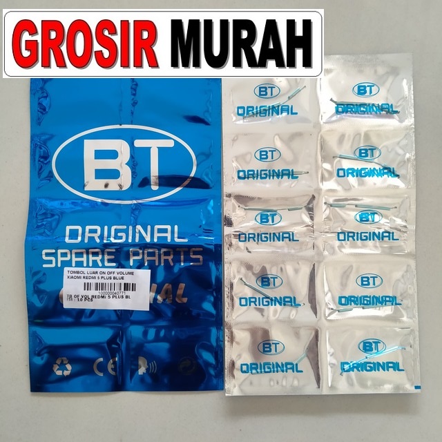 Tombol Luar On Off Volume Xiaomi Redmi 5 Plus Blue