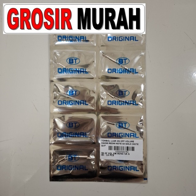 Tombol Luar On Off Volume Xiaomi Redmi Note 5a Gold (note 5a Prime)
