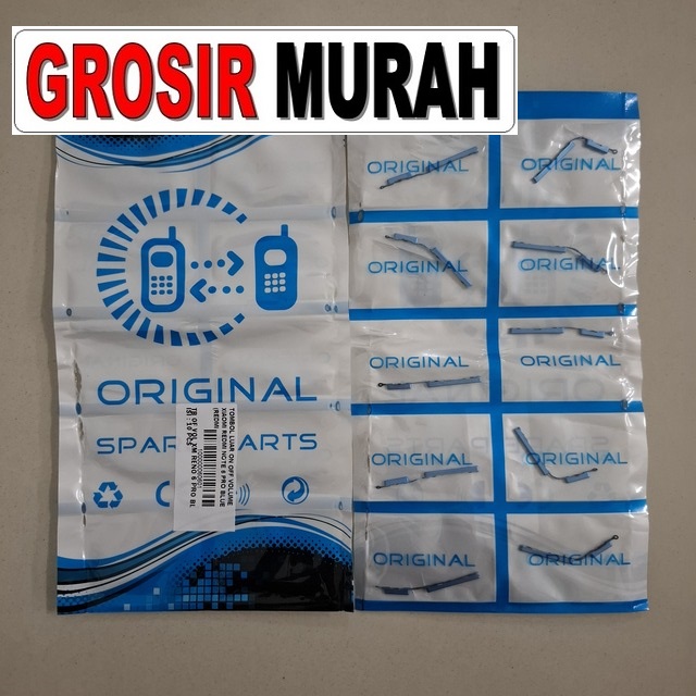 Tombol Luar On Off Volume Xiaomi Redmi Note 6 Pro Blue (redmi Note 6)