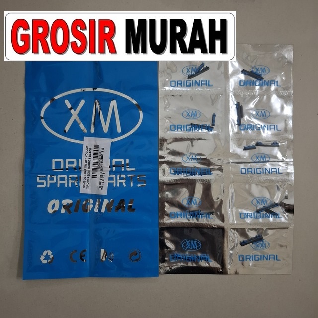 Tombol Luar On Off Volume Xiaomi Redmi Turbo 3 Black
