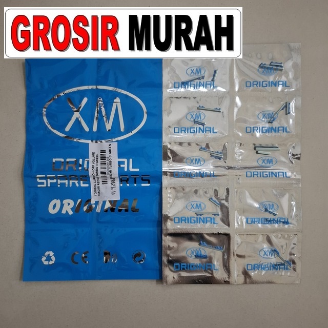 Tombol Luar On Off Volume Xiaomi Redmi Turbo 3 Green