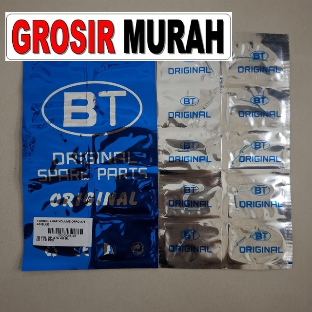 Tombol Luar Volume Oppo A76 4g Blue