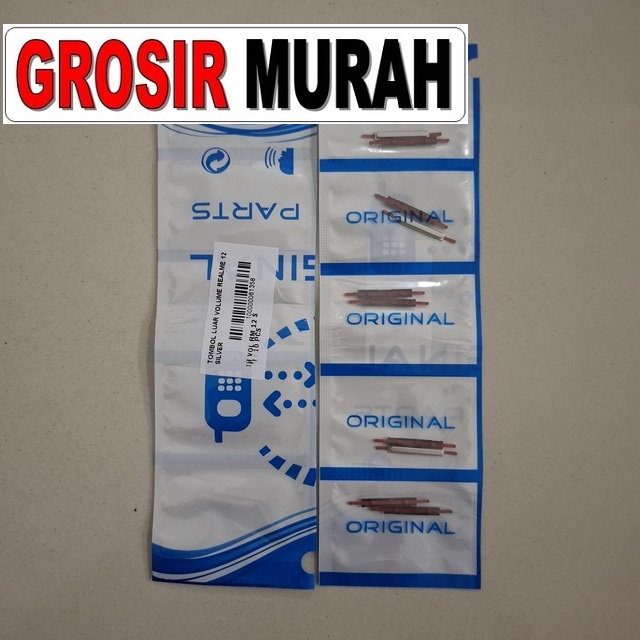 Tombol Luar Volume Realme 12 Silver
