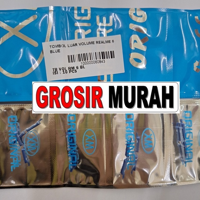 Tombol Luar Volume Realme 6 Blue