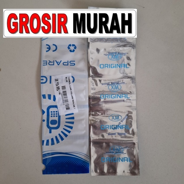 Tombol Luar Volume Realme 7 Blue