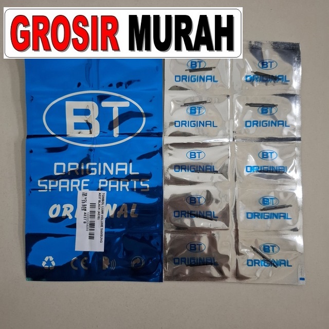 Tombol Luar Volume Samsung A037 Black (a03s)
