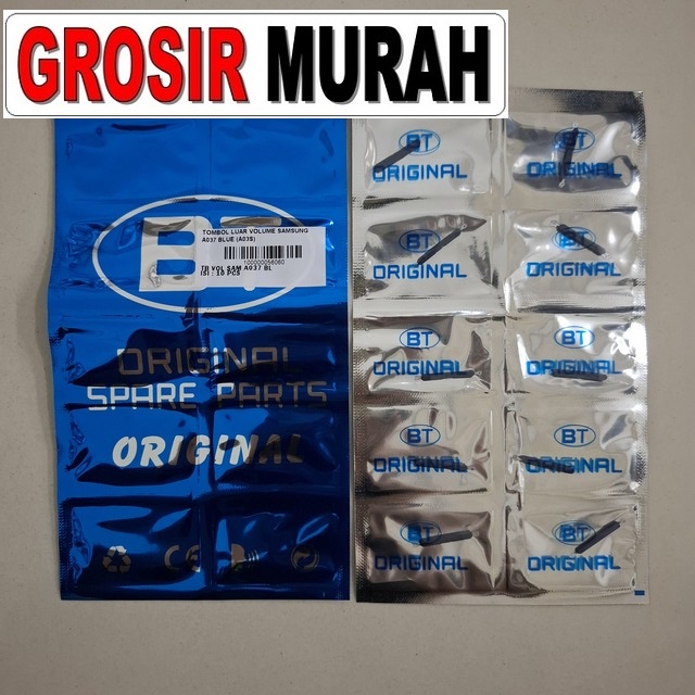 Tombol Luar Volume Samsung A037 Blue (a03s)