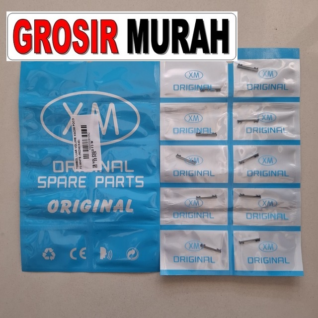 Tombol Luar Volume Xiaomi Poco F3 White (redmi K40)