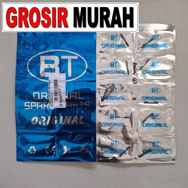 Tombol Luar Volume Xiaomi Redmi A3 Black