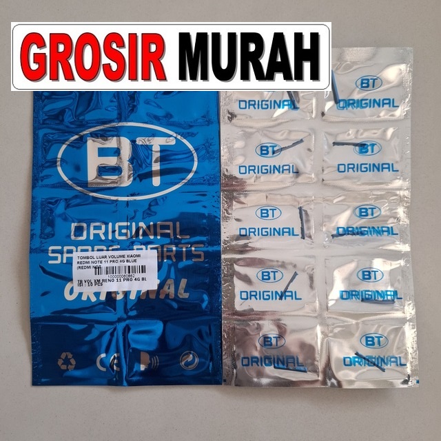 Tombol Luar Volume Xiaomi Redmi Note 11 Pro 4g Blue (redmi Note 11e Pro)