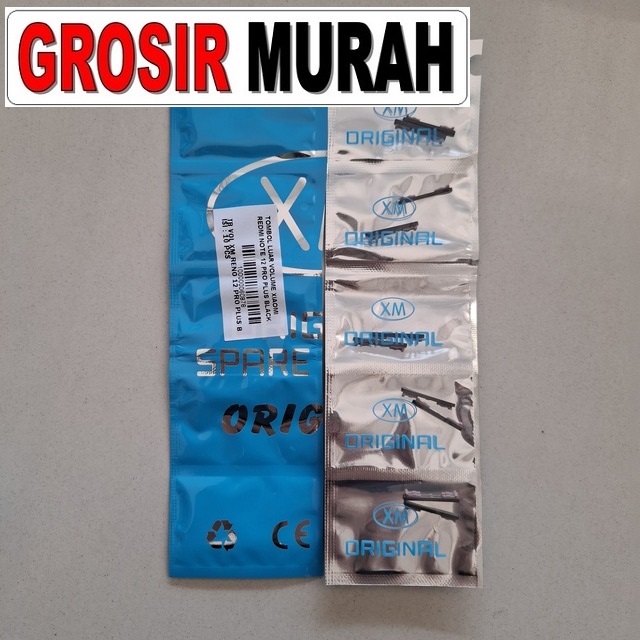 Tombol Luar Volume Xiaomi Redmi Note 12 Pro Plus Black