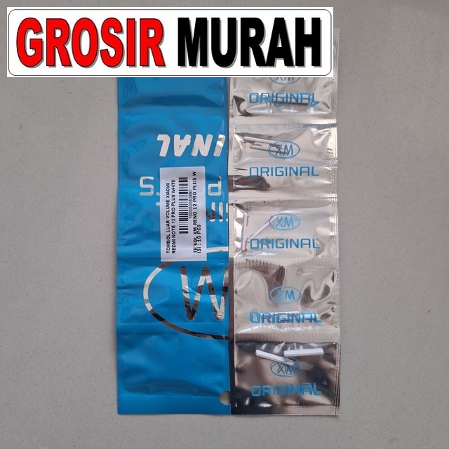 Tombol Luar Volume Xiaomi Redmi Note 12 Pro Plus White