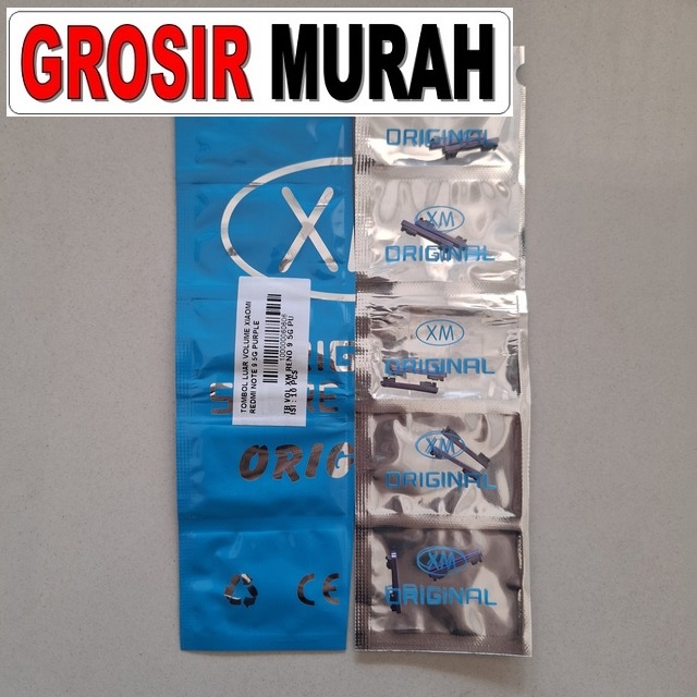 Tombol Luar Volume Xiaomi Redmi Note 9 5g Purple