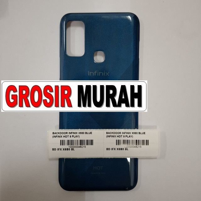 Backdoor Infinix X680 Blue (Infinix Hot 9 Play)
