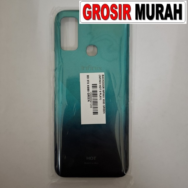 Backdoor Infinix X680 Green (infinix Hot 9 Play)