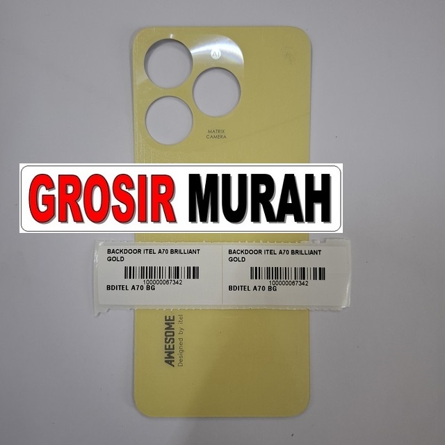 Backdoor Itel A70 OEM Brilliant Gold