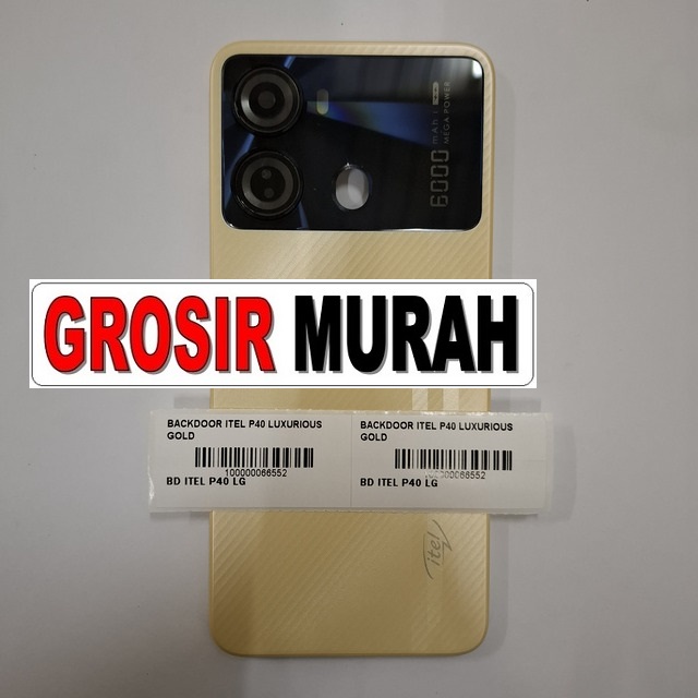 Backdoor Itel P40 Luxurious Gold