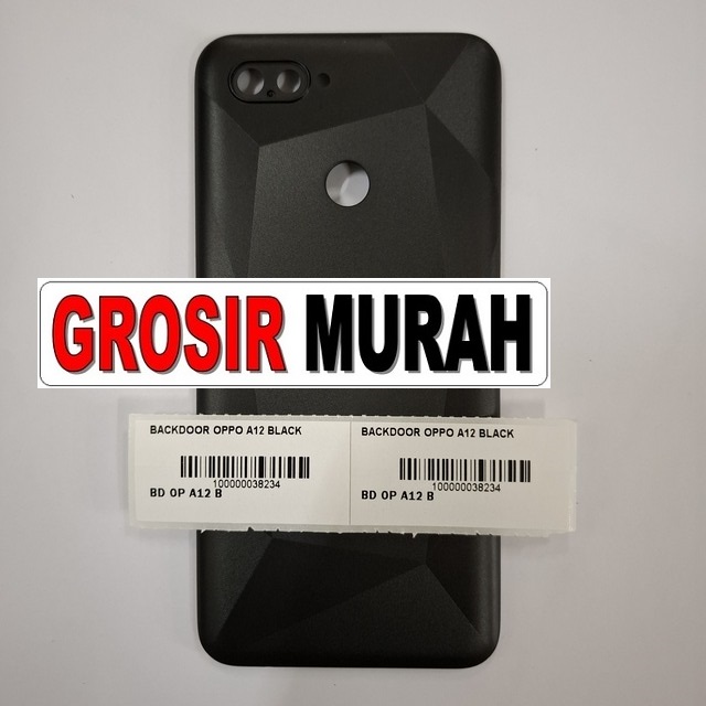 Backdoor Oppo A12 Black