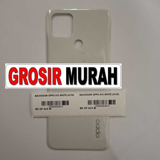 Backdoor Oppo A15 A15S White