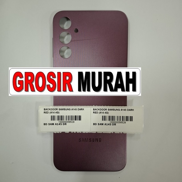 Backdoor Samsung A145 Dark Red (a14 4g)