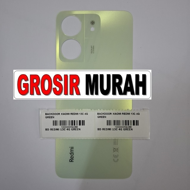 Backdoor Xiaomi Redmi 13c 4g Green