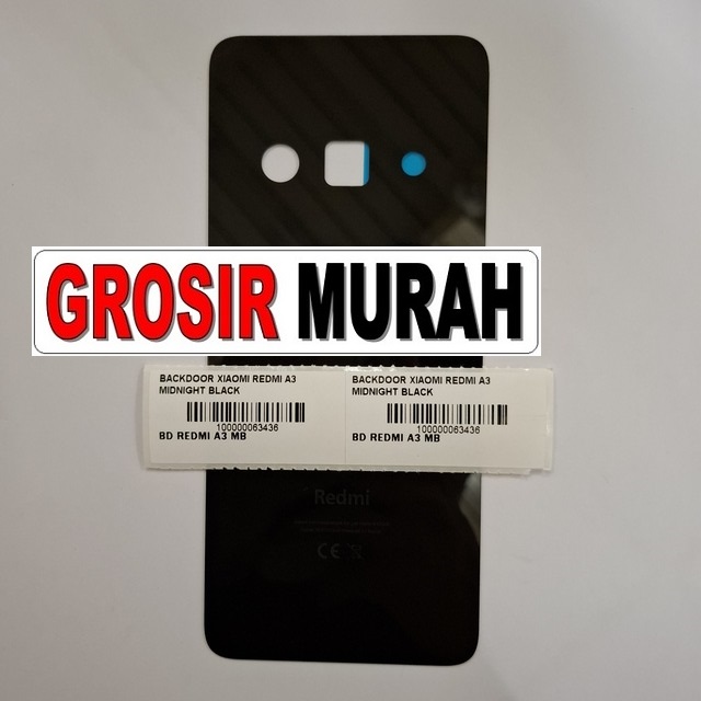 Backdoor Xiaomi Redmi A3 Midnight Black