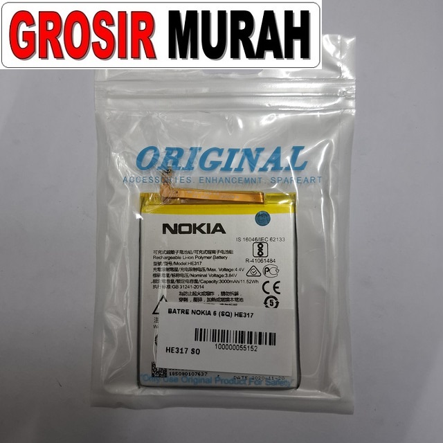 Batre Nokia 6 (sq) He317