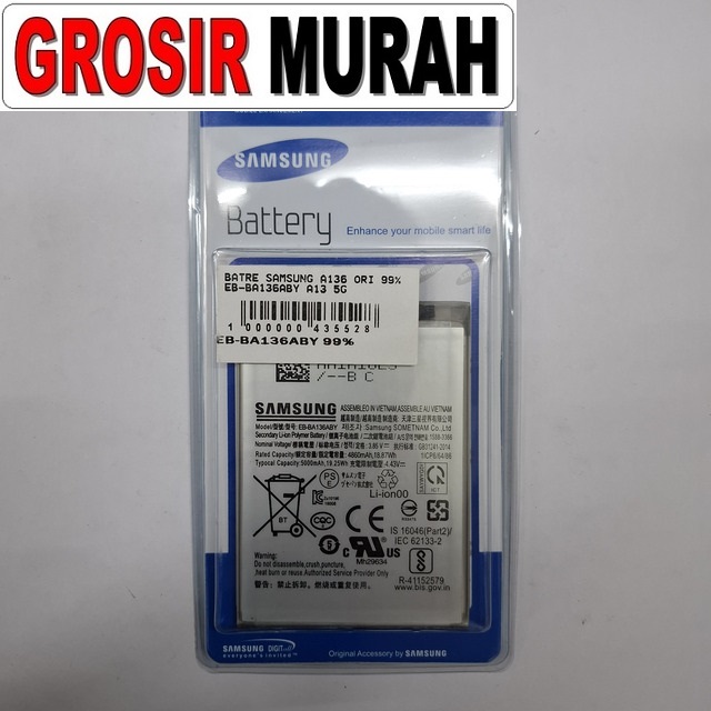 Batre Samsung A136 (99%) Eb-ba136aby A13 5g