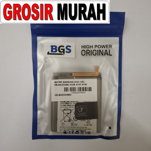 Batre Samsung A202 (vb) Eb-ba202abu A20e A102 A10e