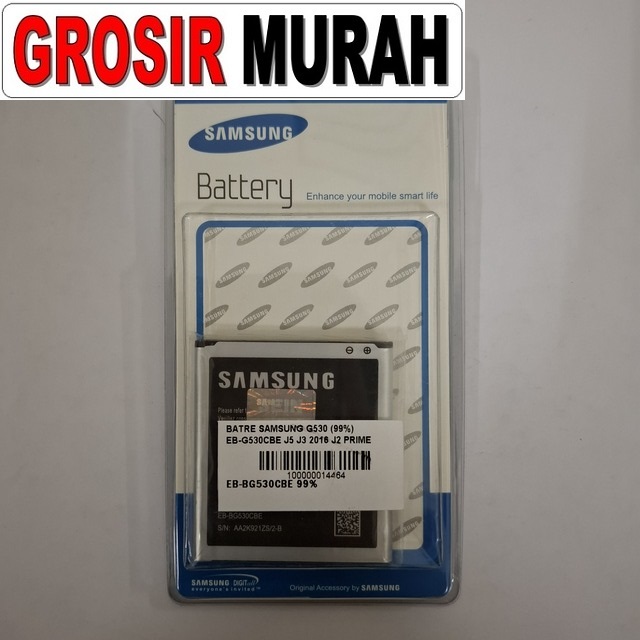 Batre Samsung G530 (99%) Eb-G530Cbe J5 J3 2016 J2 Prime