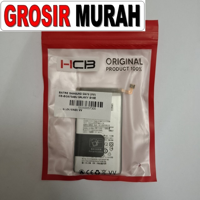 Batre Samsung G970 (vv) Eb-bg970abu Galaxy S10e
