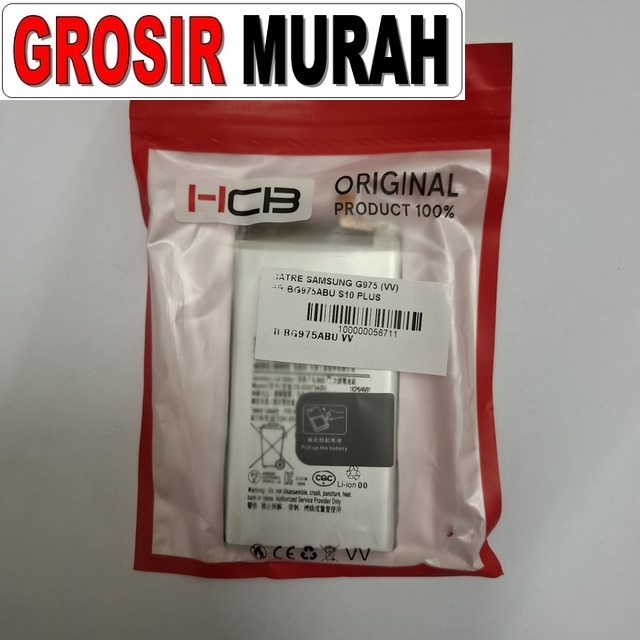 Batre Samsung G975 (vv) Eb-bg975abu S10 Plus