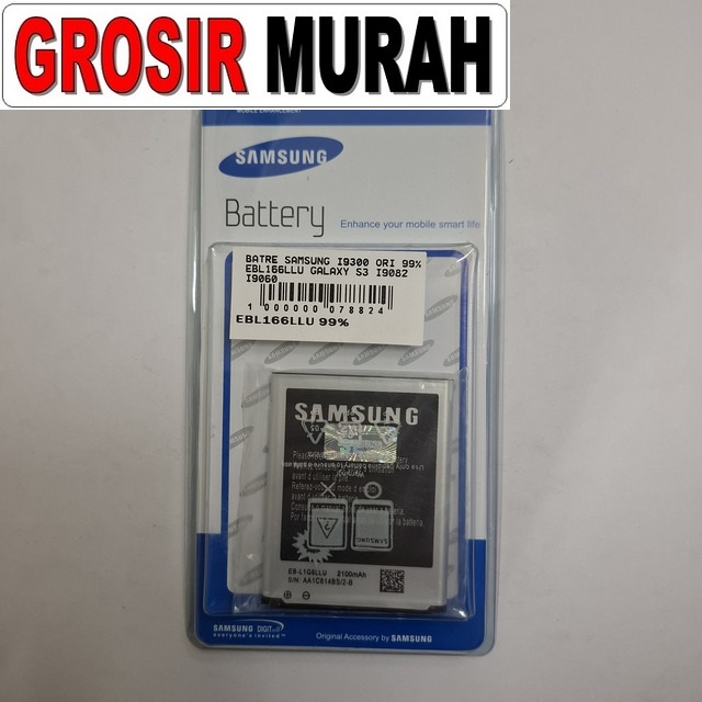 Batre Samsung I9300 (99%) Ebl166llu Galaxy S3 I9082 I9060