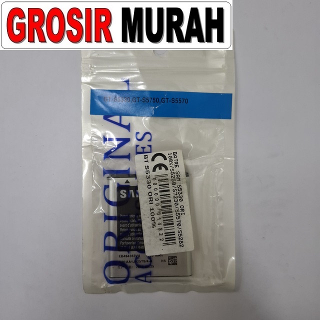 Batre Samsung S5330 (100%) S5250 S7230 S5570 S5282