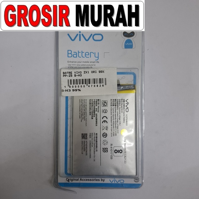 Batre Vivo Zx1 (99%) B-h3 Z5