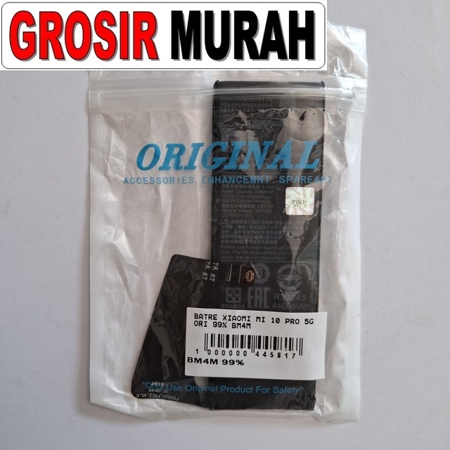 Batre Xiaomi Mi 10 Pro 5g (99%) Bm4m