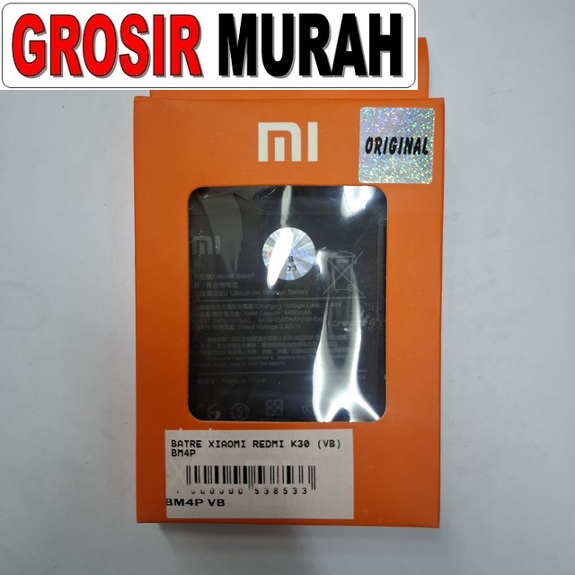 Batre Xiaomi Redmi K30 (vb) Bm4p