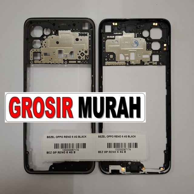 Bezel Oppo Reno 6 4G Black