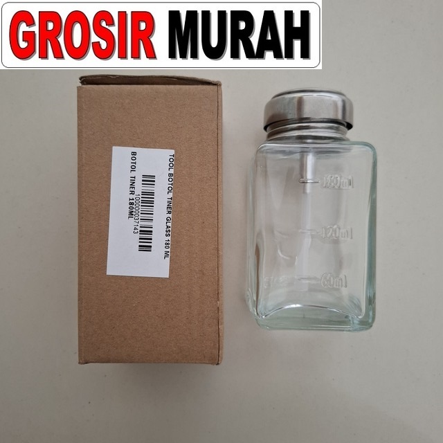 Tool Botol Tiner Glass 180 Ml