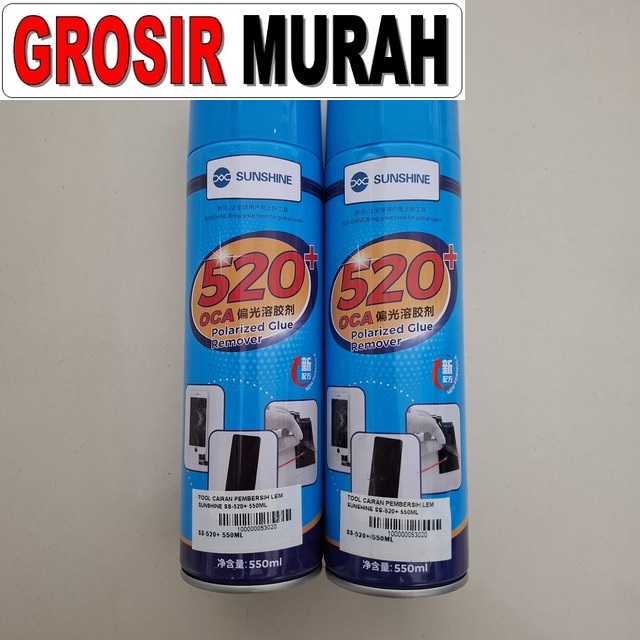Tool Cairan Pembersih Lem Sunshine Ss-520+ 550ml